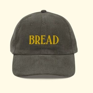 NWOT Polychrome BREAD Embroidered Corduroy Hat